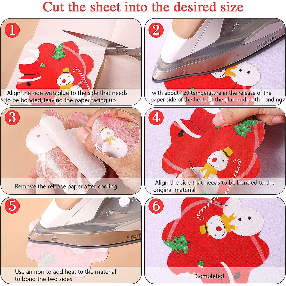 10 Pcs 7.8in x 11.8in Iron-on  - Fabric Softener Sheet recension och pris