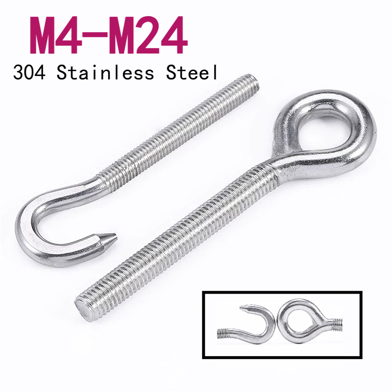 304 Stainless Steel Sheep Eye  - Hook Eye Fastener recension och pris