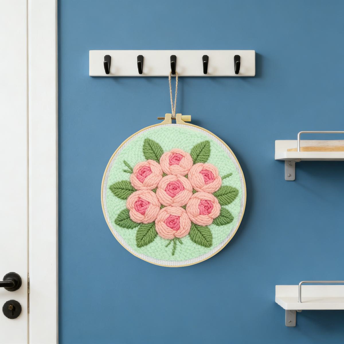20X20CM/7.87inch Flower Punch  - Is Sewing Textile Art recension och pris